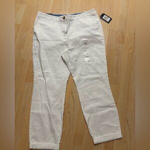Nautica White Montauk Chino Pants